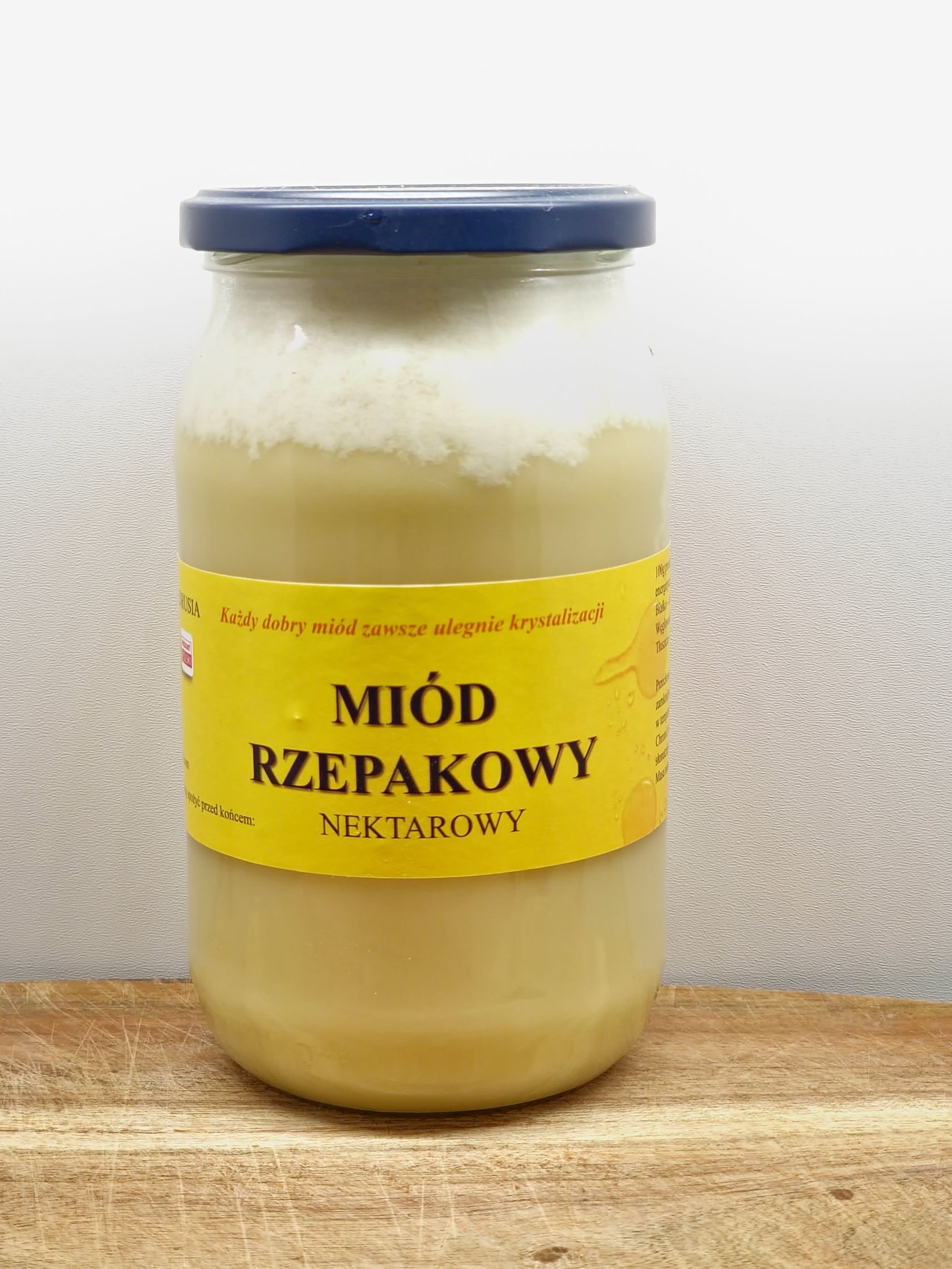 Miód rzepakowy Buczek 123miody pl Miód z lokalnej pasieki